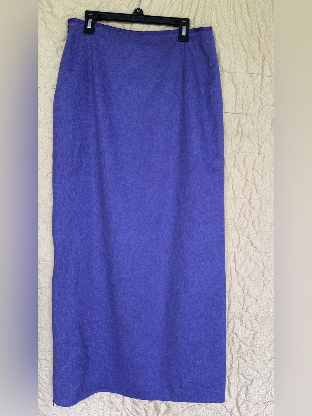 Y2K Gianfranco Ferre Skirt US6 Wool Blend Pencil Maxi Column Straight Classic - Picture 4 of 13